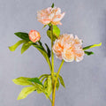 ARTIFICIAL TWO FLOWER PEONY